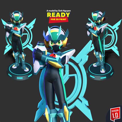 mega man x dive models.
